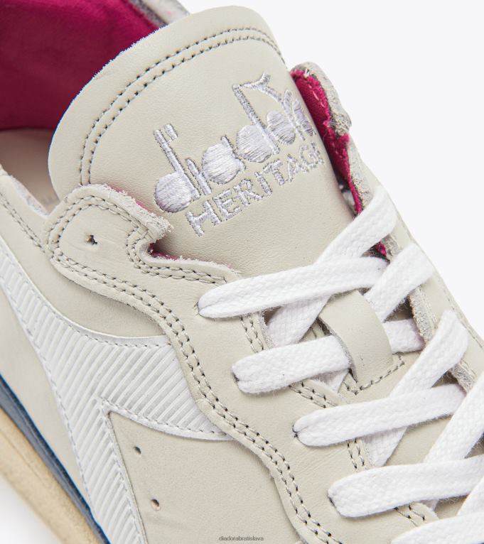 mi košík riadkový rez TL0HT63 svetlo šedá muži Diadora topánky