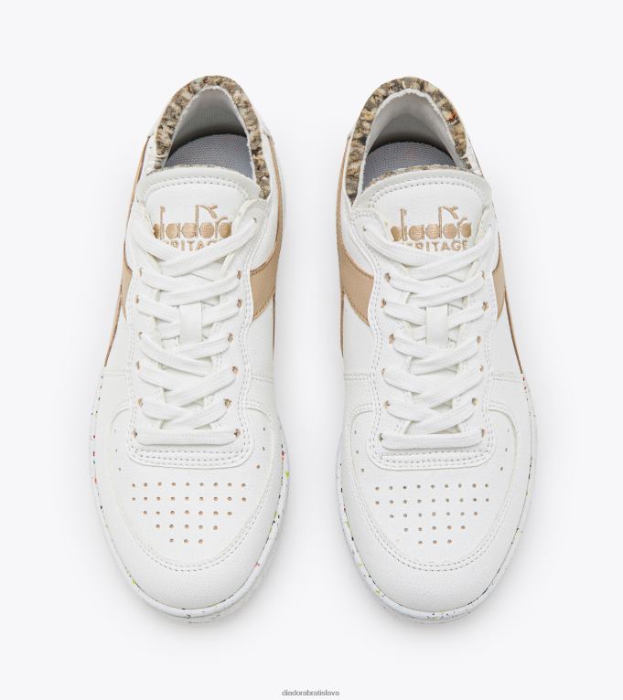 mi košík riadok rez 2030 TL0HT56 bianco/teplý piesok muži Diadora topánky