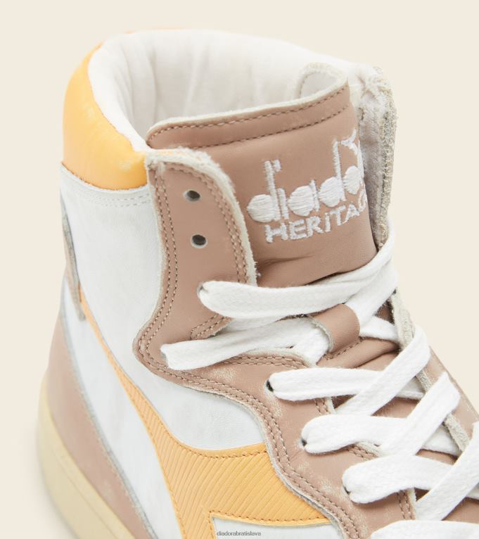 mi použitý košík TL0HT51 biely/včelí vosk muži Diadora topánky