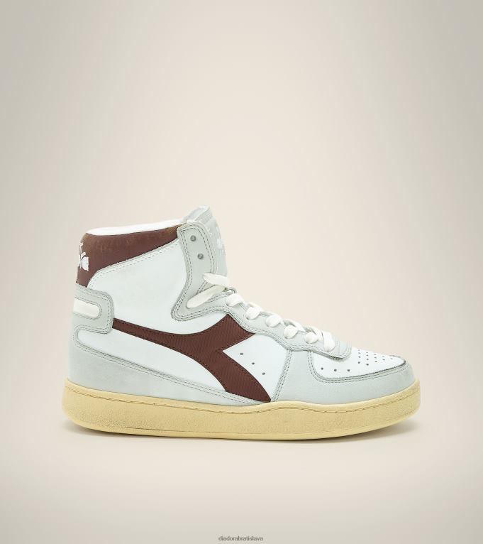 mi použitý košík TL0HT52 biela/dekadentná čokoláda muži Diadora topánky