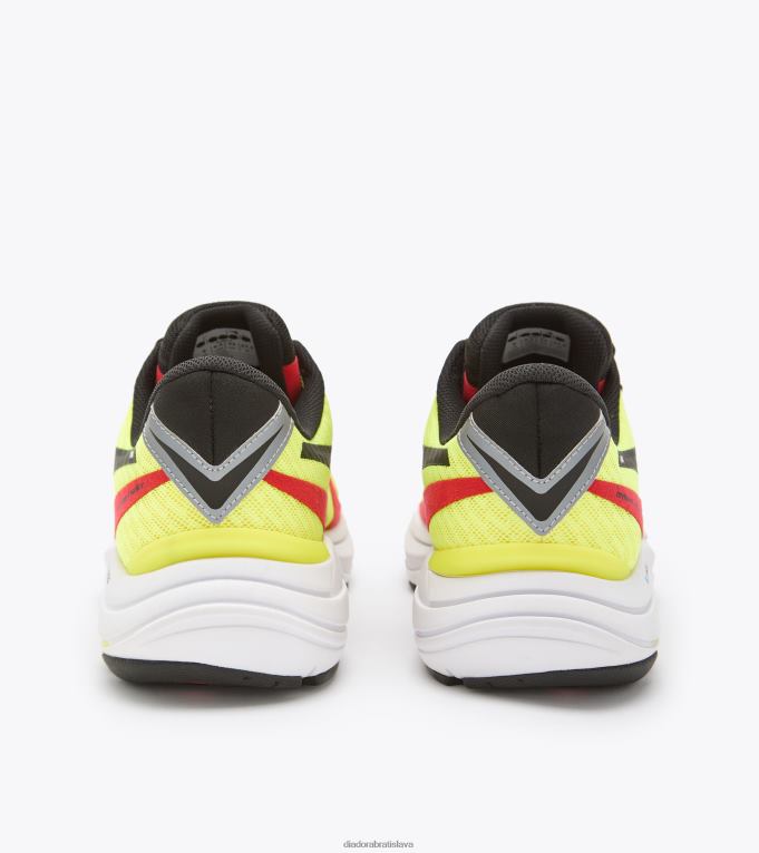 mythos blushield 8 vír TL0HT114 žltá fluo dd/blk/ohnivá červená muži Diadora topánky