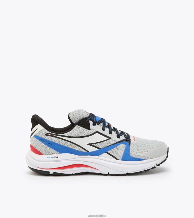 mythos blushield 8 vír TL0HT115 strieborná dd/biela/čierna muži Diadora topánky