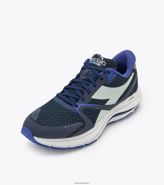 mythos blushield 8 vír široký TL0HT124 modrý korzár/wht muži Diadora topánky