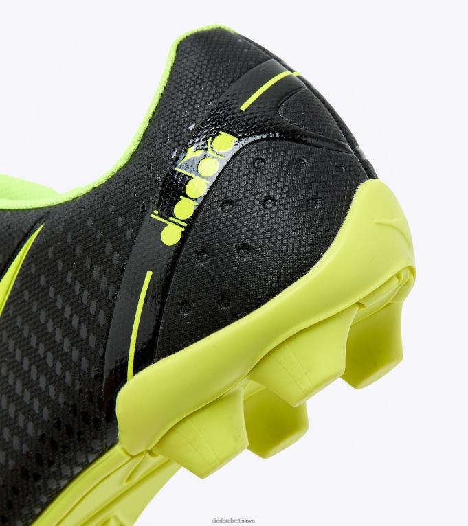 pichichi 5 md ml TL0HT819 čierna/fluo žltá diadora deti Diadora topánky