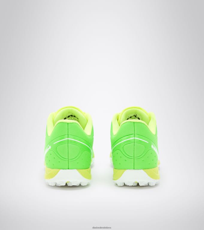 pichichi 5 tf jr TL0HT798 zelená fluo/wht/fluo žltá dd deti Diadora topánky