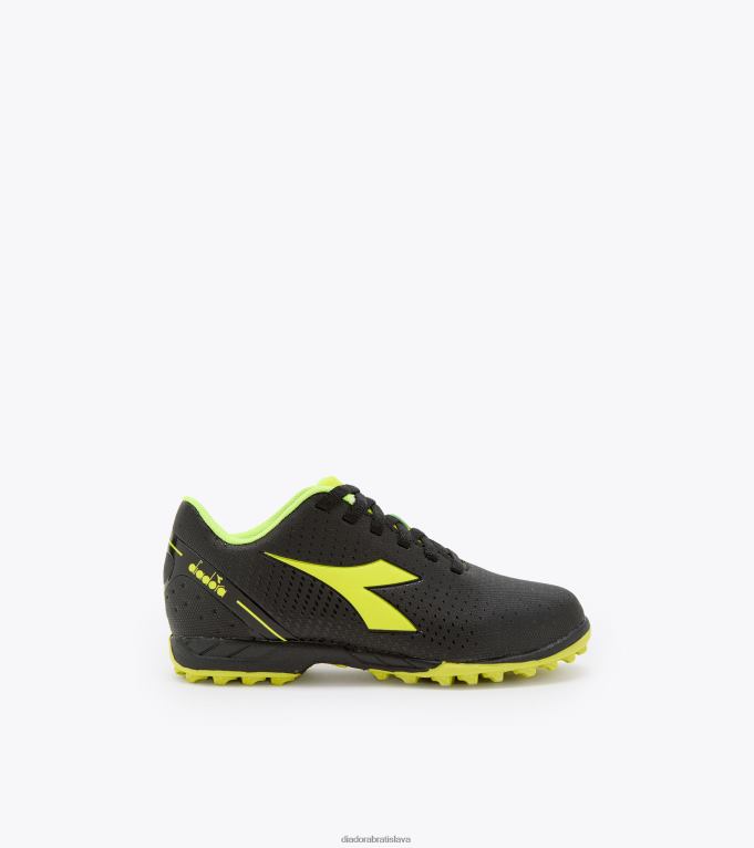 pichichi 5 tf jr TL0HT799 čierna/fluo žltá diadora deti Diadora topánky