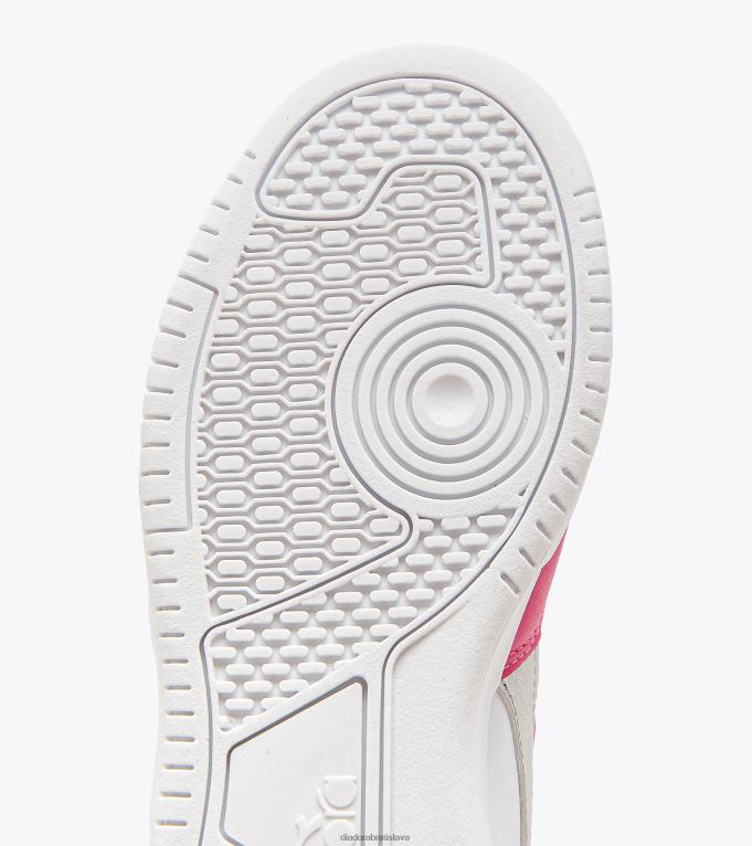 raptor low ps TL0HT836 ružový rebríček/strieborný deti Diadora topánky