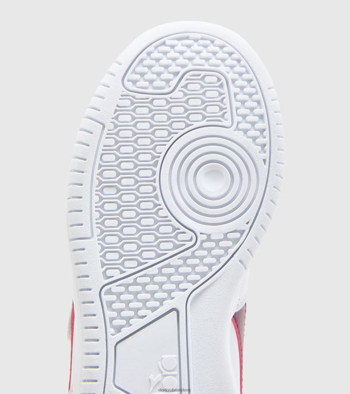 raptor low ps TL0HT840 biele/hroznové víno deti Diadora topánky