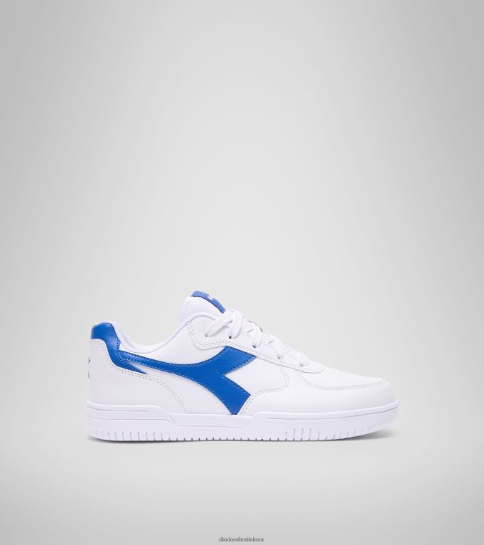 raptor nízky gs TL0HT787 biela/imperiálna modrá deti Diadora topánky