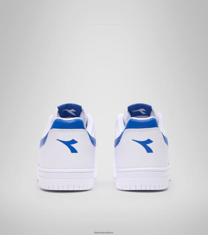 raptor nízky gs TL0HT787 biela/imperiálna modrá deti Diadora topánky