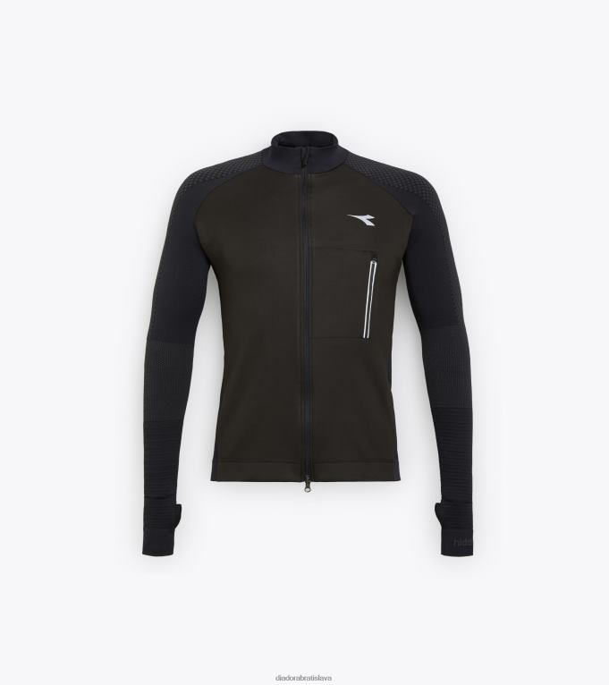 skrytá napájacia bunda TL0HT109 čierna muži Diadora odev