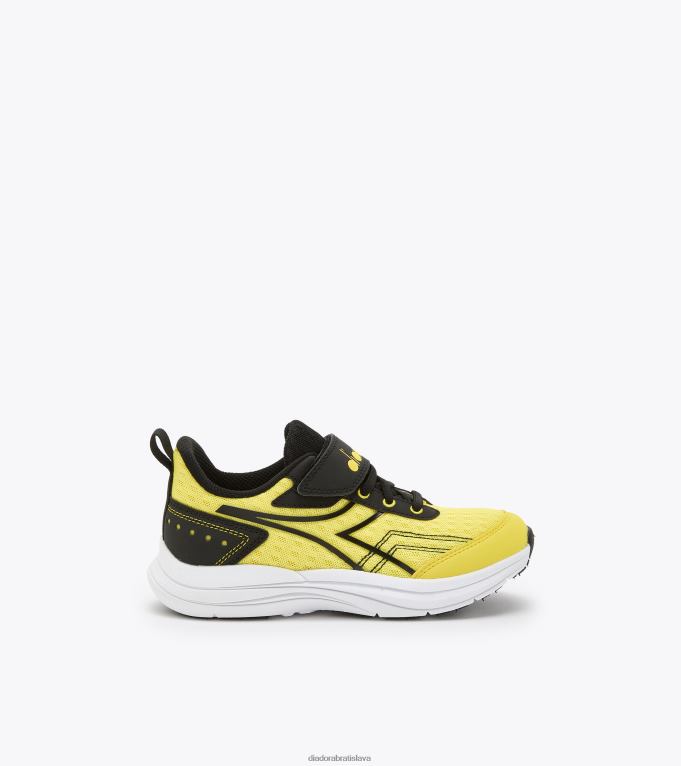 snipe jr TL0HT852 žltá/čierna deti Diadora topánky