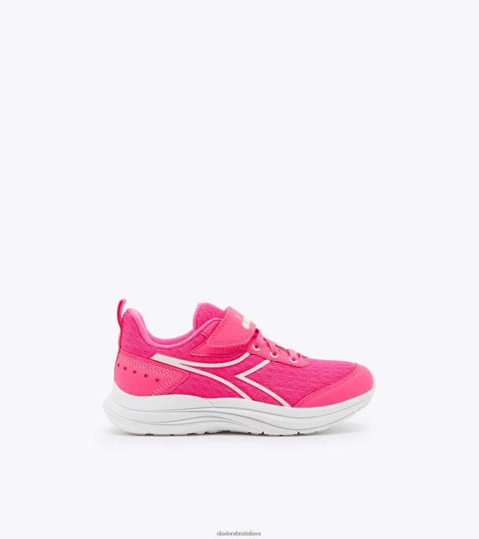 ružová fluo/biela