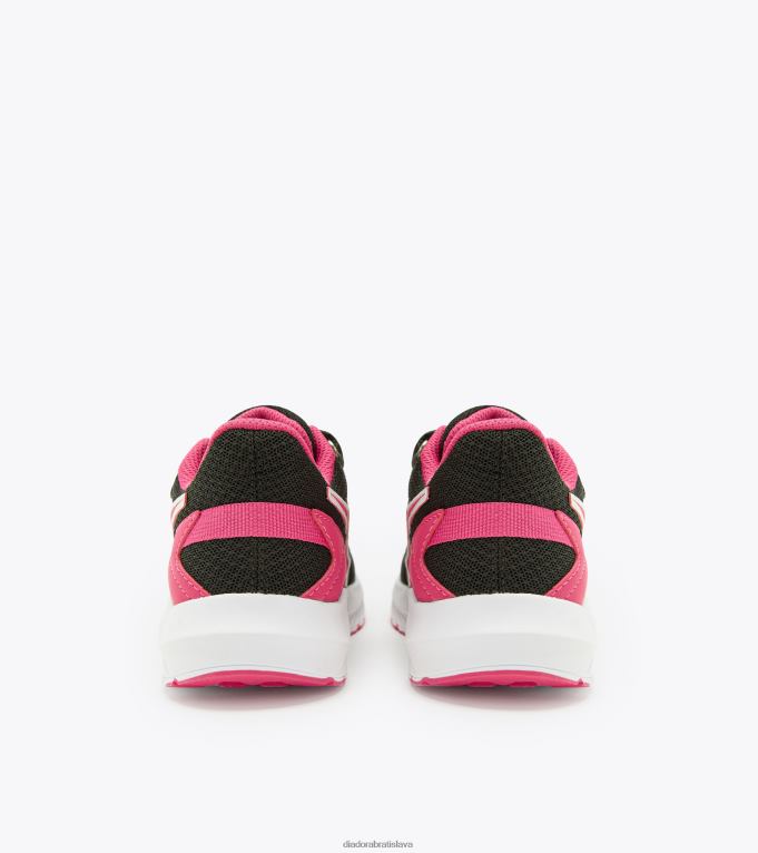 sokol 3 ml v TL0HT865 rebríček čierny/ružový deti Diadora topánky
