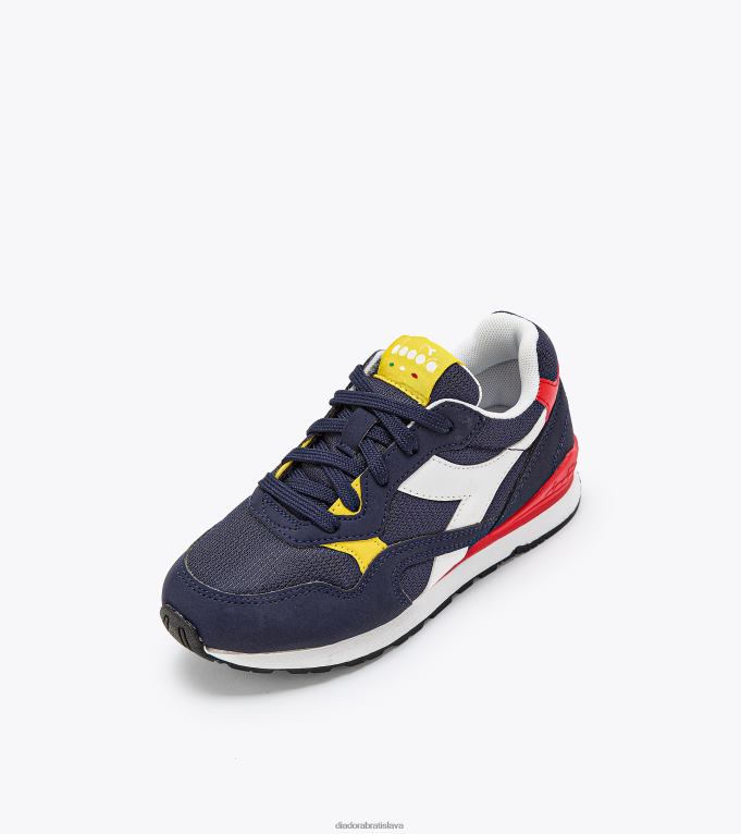 č92 ps TL0HT811 peacoat/white/high risk red deti Diadora topánky