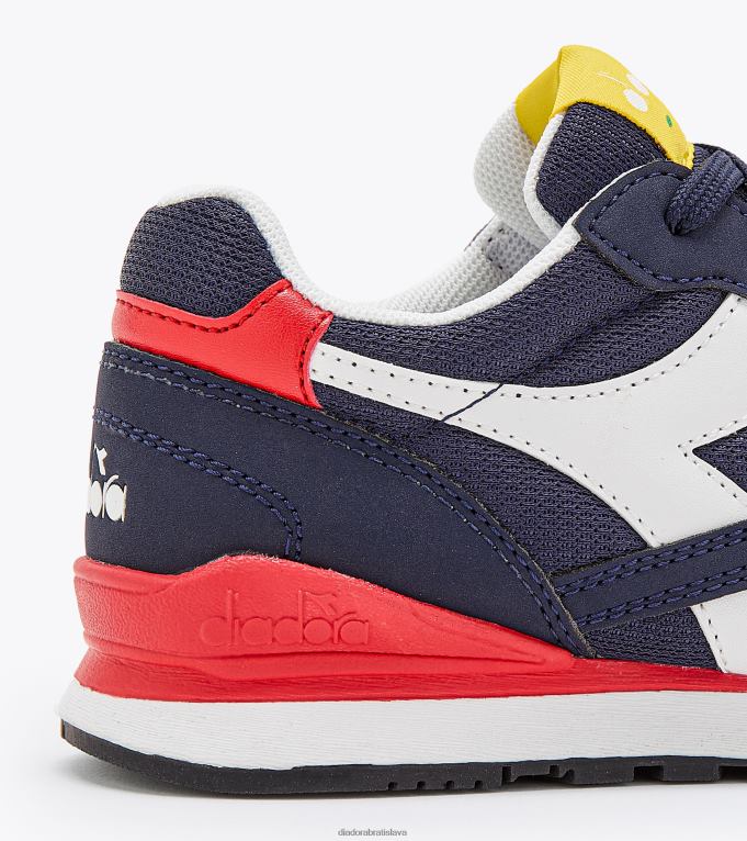 č92 ps TL0HT811 peacoat/white/high risk red deti Diadora topánky