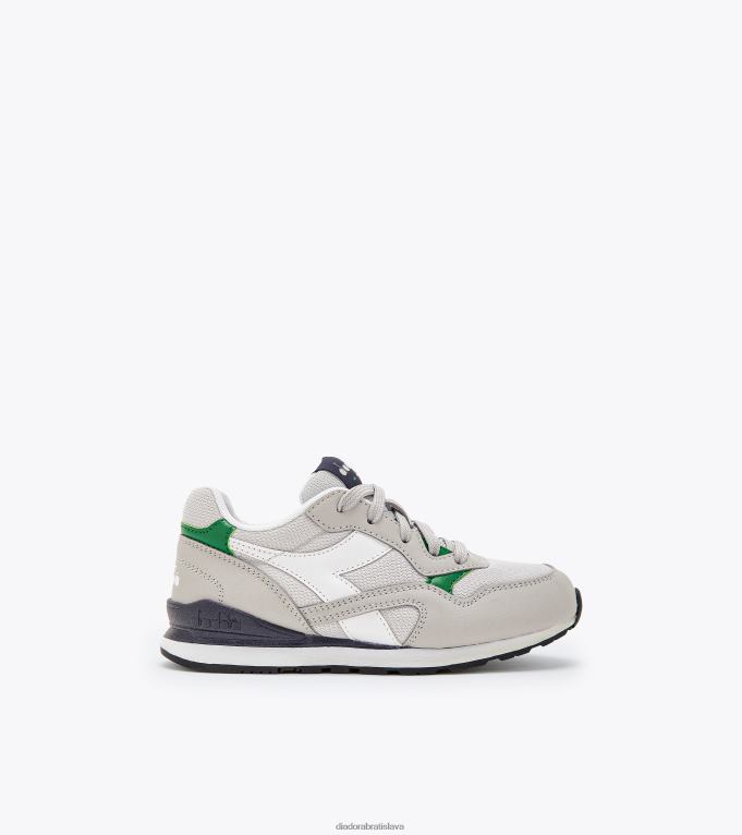 č92 ps TL0HT812 úsvitová modrá/biela/páv deti Diadora topánky