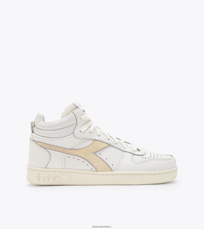 čarovný košík demi koža vn TL0HT569 biely/lila mramor ženy Diadora topánky